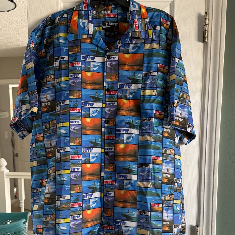Surfer by Vin vintage Men's Shirt
